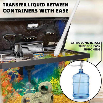 ElectricPump™ Tuyau automatique pour aspiration de liquide