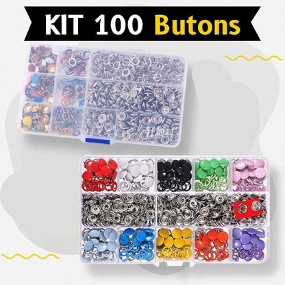 Pince-Boutons™ | Kit de fixation de bouton