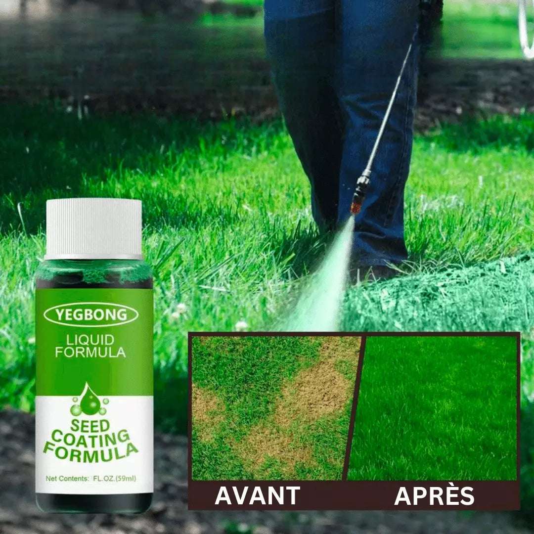 Spray d'herbe verte - Transformez votre Jardin en Vert Luxuriant!